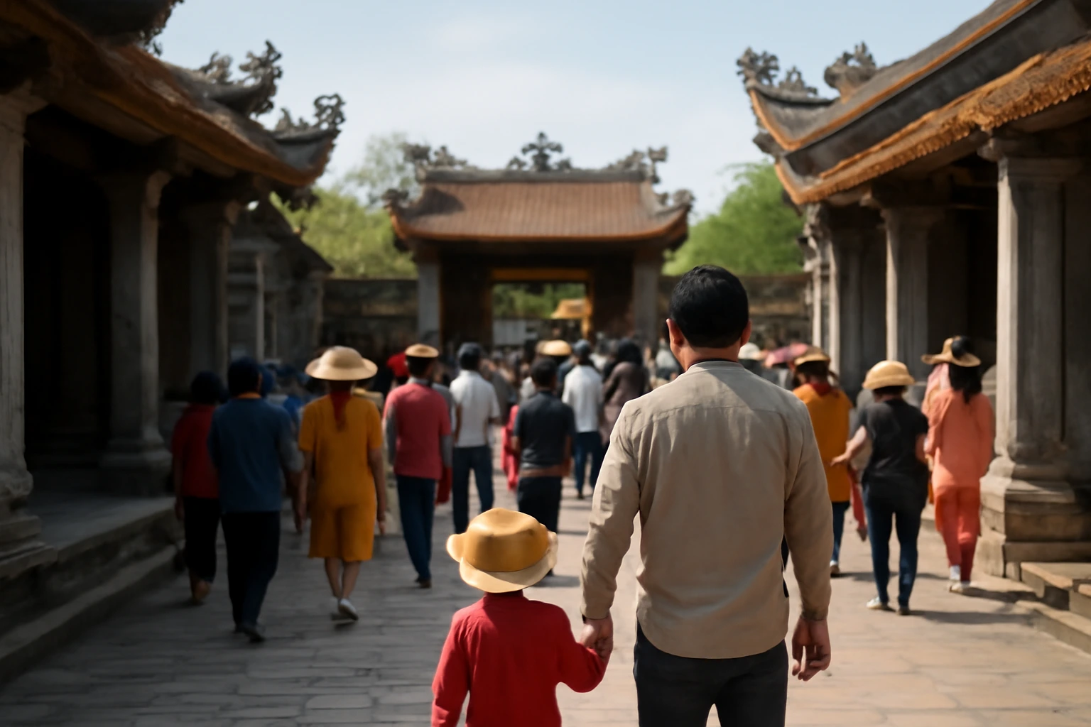 Đi lễ ngày đông: chuẩn bị, giữ đồ, và mấy chuyện hay xảy ra