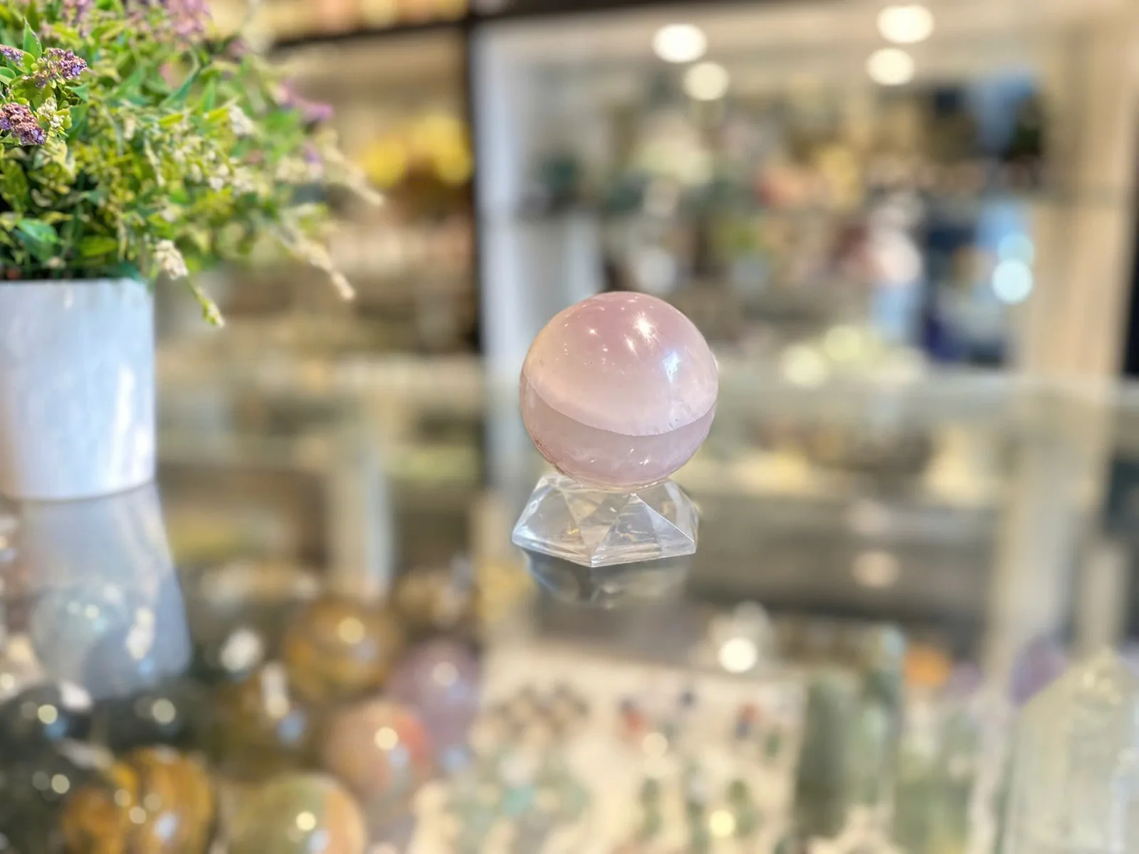 Cầu đá dạ quang xanh K066-S3-1779